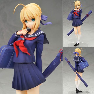 Figure ฟิกเกอร์ Fate/stay night เฟท/สเตย์ ไนท์ Master Altria Saber มาสเตอร์ อัลเทีย เซเบอร์ ชุดนักเรียน