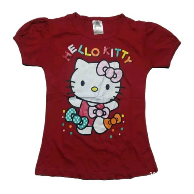เสื้อยืด Hello Kitty/เสื้อผ้าเด็กผู้หญิง Hello Kitty