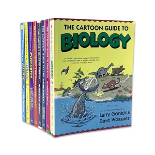 หนังสือชุด the Cartoon Guide to… เล่มใหญ่ ขนาดประมาณ A4 ค่ะ