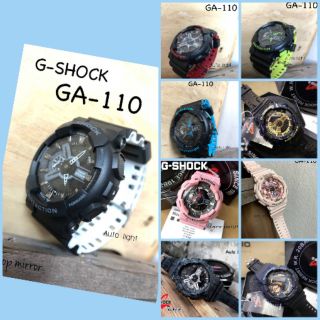 นาฬิกาข้อมือแฟชั่น GA-110 อุปกรณ์ครบเซ็ท