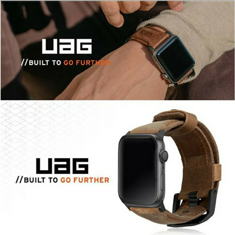 UAG Leather Straps สายหนังAp 49/45/44/42 mm และ 41/40/38 mm ใส่ได้ซีรี่ 1-9