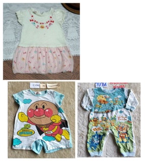 เดรส รอมเปอร์ เสื้อAnpanman size70-80