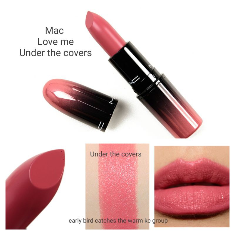 mac love me Lipstick under the covers Shopee Thailand