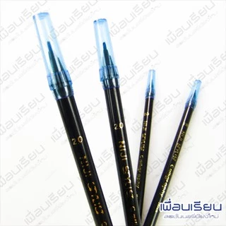 ปากกาหัวตัด ปากกาสปีดบอล niji สีดำ แดง น้ำเงิน 5.0,2.0,3.5
