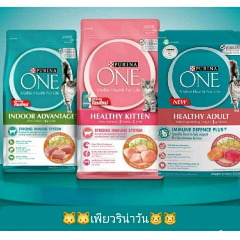 เพียวริน่าวัน อาหารแมวชนิดเม็ด 2.7 กิโลกรัม