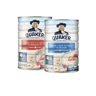 [ขายดี] QUAKER เควกเกอร์ ข้าวโอ๊ต ขนาด 800 กรัม (เลือกรสได้)-ปรุงสำเร็จ