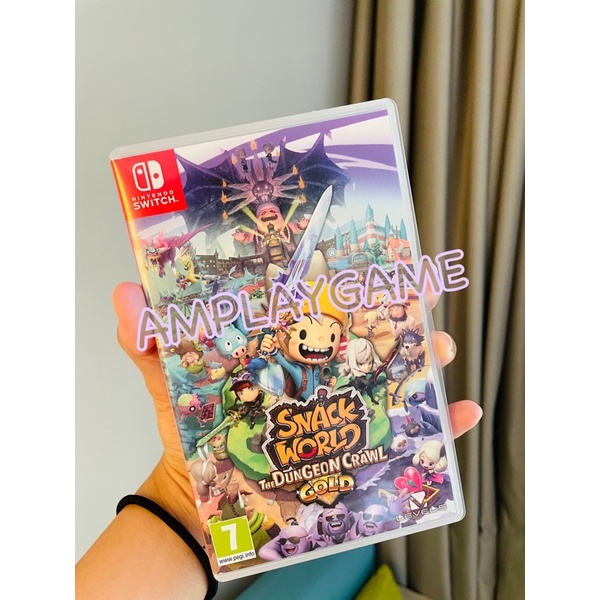 แผ่นเกมส์ Nintendo switch - Snack World The Dungeon Crawl Gold (มือ 2)
