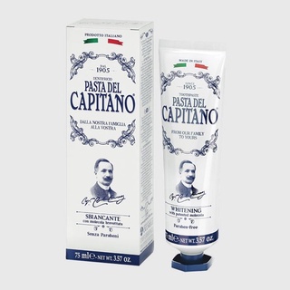 TOOTHPASTE Pasta del capitano 1905 WHITENING 75ml 25ml 💥สินค้าหมดอายุ 10/22-02/23 💥 ขอลูกค้าที่รับได้นะคะ