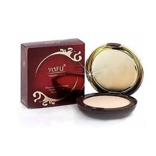 แป้งยาฟู 2 ชั้น YAFU Micro - crystal Whitening Double-purpose Powder Cake