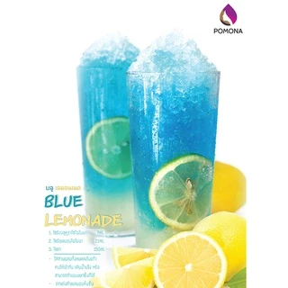 Pomona – Lemon Syrup โพโมนา ไซรัปเลมอน 1000 ml [ไซรัปพรีเมียม ผลิตจากประเทศเกาหลี]