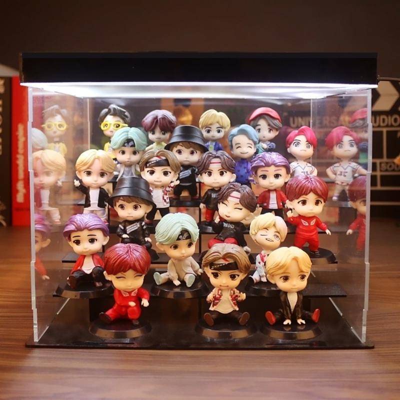 [ชุด 7 ชิ้น] BTS BTS ตุ๊กตาเกาหลี, ตุ๊กตา, เครื่องประดับ, ตัวเลข, Tinytan, สไตล์เดียวกัน, อุปกรณ์ต่อพ่วง, ของขวัญวันเกิดของสาว ๆ
