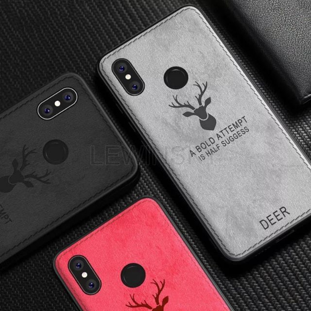 Xiaomi Mi Mix 3
Deer and Bat Phone Case Soft Cloth Cover