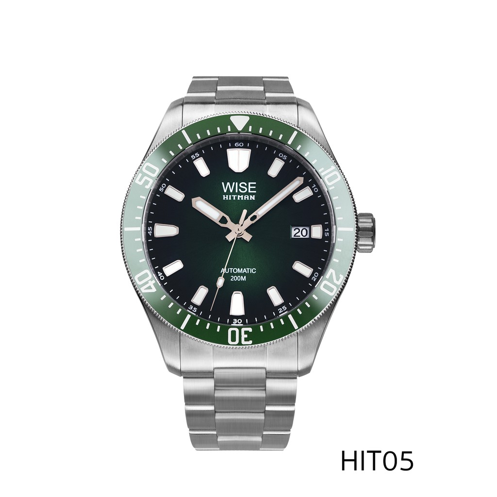 WISE รุ่น HITMAN Automatic 200 m. นาฬิกาผู้ชาย รหัส HIT05