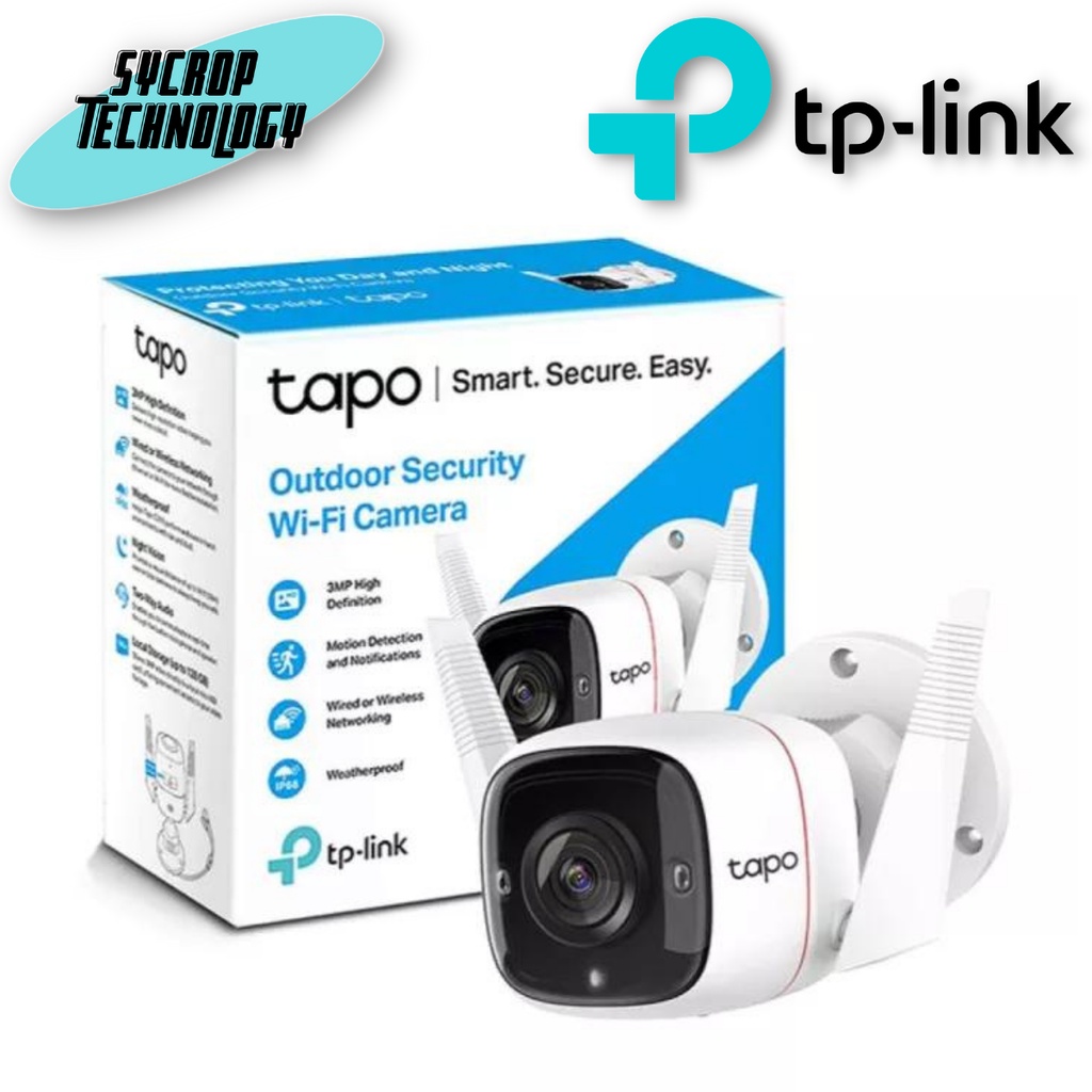 TP-Link Outdoor Security Wi-Fi Camera Tapo C310 ประกันศูนย์