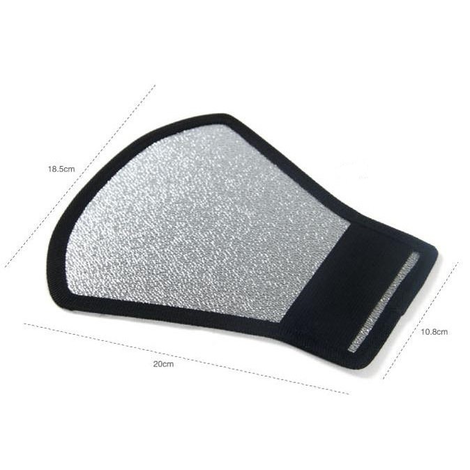 Flash Bounce Reflector Diffuser แผ่นกระจายแสง แผ่นสะท้อนแสงแฟลช ถ่ายรูป