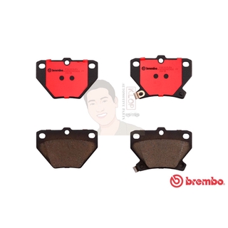 P83 052C ผ้าเบรก R (แท้ BREMBO รุ่น Ceramic) TOYOTA วีออส Vios (Soluna) 1.5 1.5Turbo ปี2004-2007 /TOYOTA โคโรลล่า อัล...