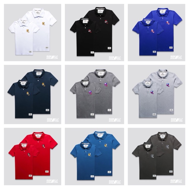 🔥ลดล้างสตอก Rudedog F1 polo โปโล ของแท้
