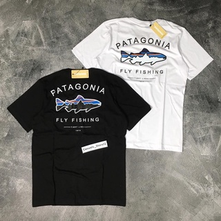 เสื้อยืด PATAGONIA P-6 FLY FISHING 1:1 MIRROR ORIGINAL