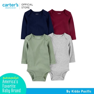 Carters  Bodysuit Set 4Pk Multi Solids L9 คาร์เตอร์เสื้อผ้าชุดบอดี้สูทเซทแพ็ค 4 ชิ้น