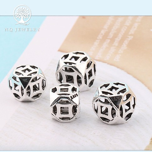 S925 เสน่ห์ทรงเหรียญ - NQ Jewelry