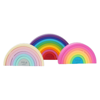 Rainbow Stacking Toy บล็อกโค้งสายรุ้ง