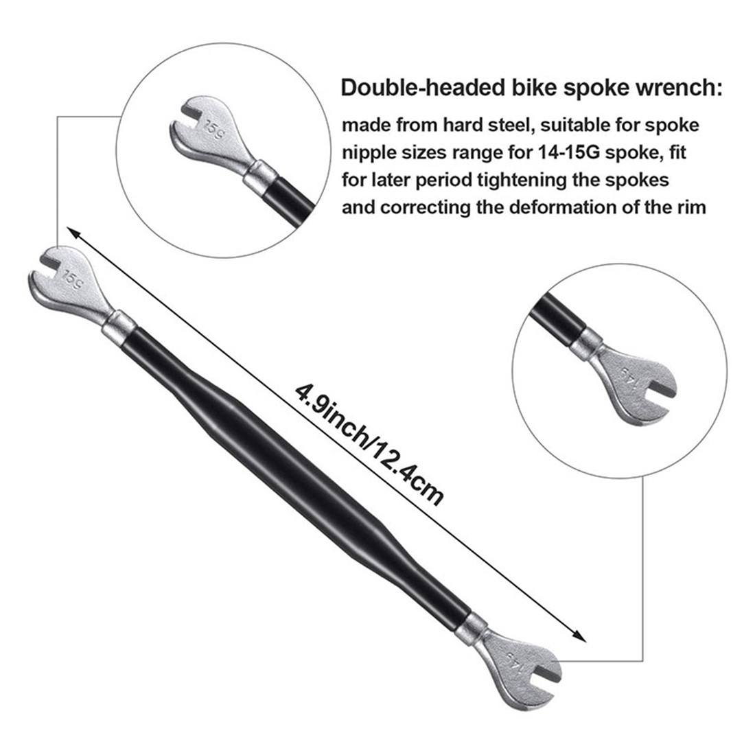 tightening bike spokes