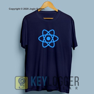 เสื้อยืด พิมพ์ลายโปรแกรมเมอร์ React Native it 22