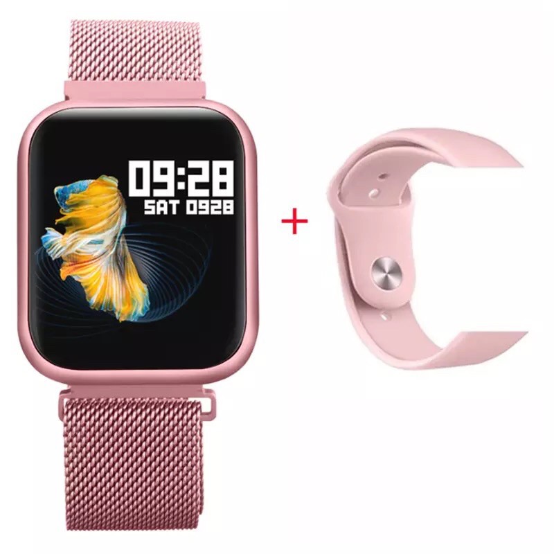 Wearpai P80 สมาร์ทนาฬิกาHeart Rate Monitorนาฬิกาฟิตเนสกันน้ำCall Reminderกีฬาผู้ชายSmartwatchภาษาโปร