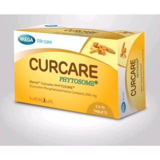 Curcare Phytosome Mega Exp.9/24 ซื้อ 3 กล่อง แถมซิงค์ 60 เม็ด