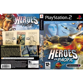 แผ่นเกมส์ PS2 Heroes of the Pacific   คุณภาพ ส่งไว (DVD)