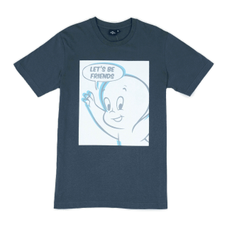 Universal Studios Men Casper The Friendly Ghost T-Shirt - เสื้อผู้ชายยูนิเวอร์แซล สตูดิโอ แคสเปอร์ สินค้าลิขสิทธ์แท้100% characters studio