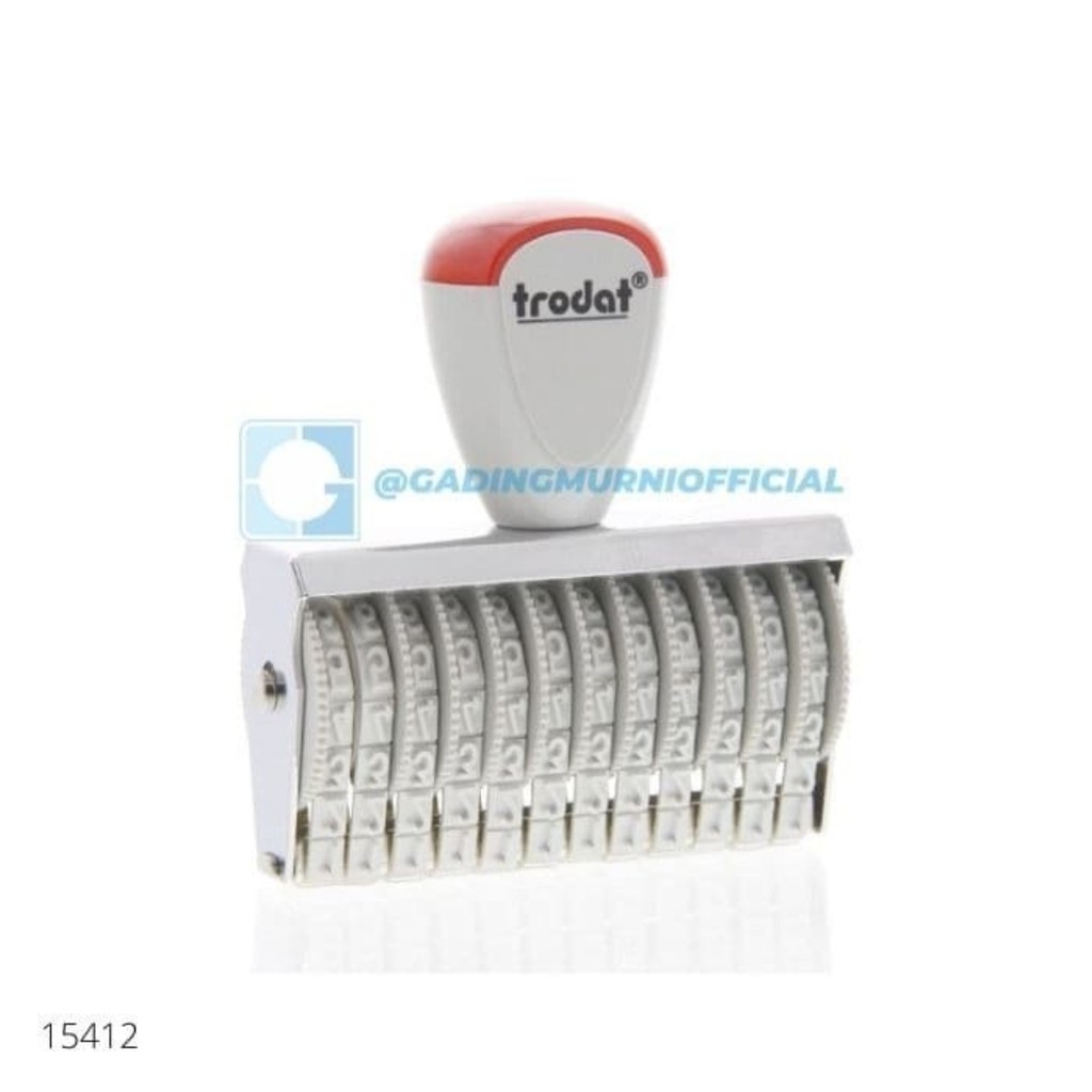หมายเลขแสตมป์ TRODAT 15412