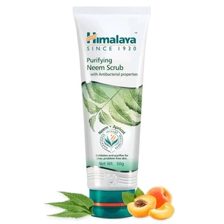 (ซื้อในไลฟ์ 79 บาท)สครับผิวหน้า 7 สูตร ขจัดเซลล์ผิวเสื่อมสภาพ รอยสิว จุดด่างดำออกอย่างอ่อนโยน Himalaya Scrub