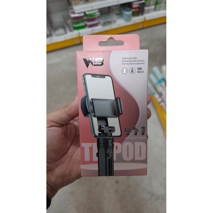 Tripod Mobile Holder  ขาตั้งมือถือถ่ายรูป ขาตั้งมือถือ ถ่าย vlog Tripod Selfie ขาตั้งมือถือพกพา น้ำห