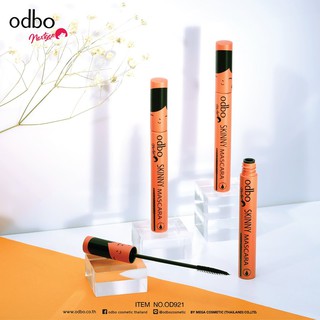 🌟 มาสคาร่าสูตรกันน้ำ เนื้อเข้มข้นสีดำสนิท โอดีบีโอ ODBO NEXT GEN SKINNY MASCARA OD921