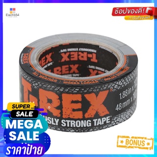 เทปกาวผ้าแรงยึดสูง T-REX 1.88 นิ้ว x 10.9 ม. สีเทาMULTIPURPOSE DUCT TAPE T-REX 1.88"X10.9M GRAY