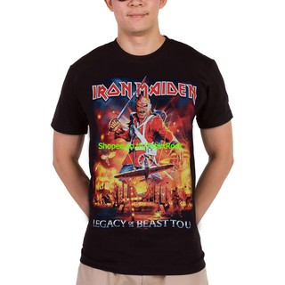 เสื้อวง Iron Maiden เสื้อยืด ไอเอิร์นเมเดน ไอร่อน ร็อคในตำนาน ลายอมตะ เสื้อวินเทจ RCM1771