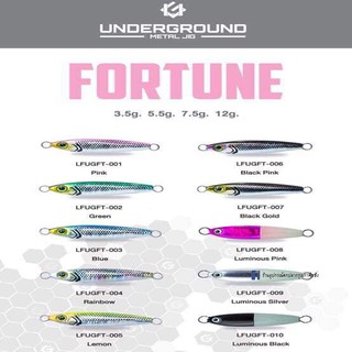 เหยื่อไมโครจิ๊ก Fortune Underground