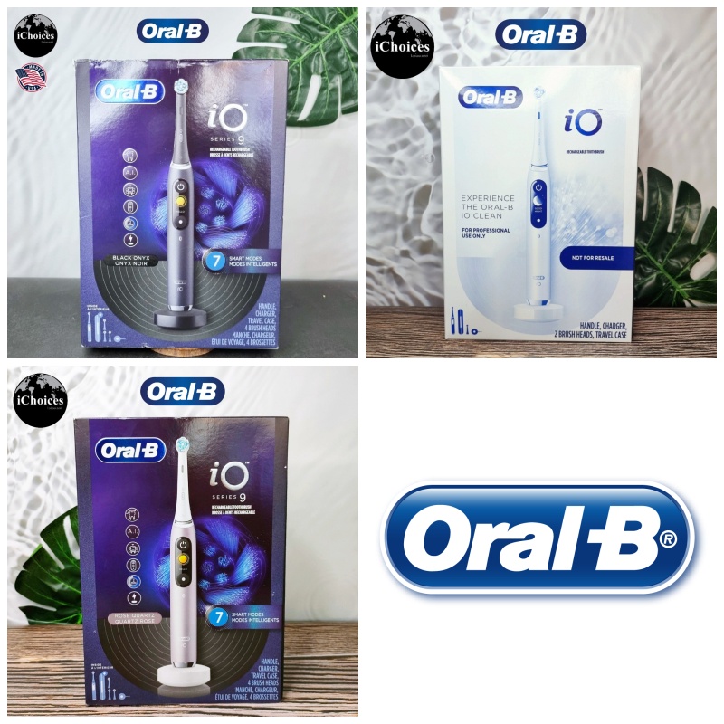 [Oral-B] iO Series 9 Electric Toothbrush 7 Smart Modes Intelligents ออรัลบี ไอโอ แปรงสีฟันไฟฟ้า 7 โหมดอัจฉริยะ