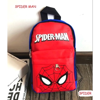 SPIDER MAN RED กระเป๋าคาดอก กระเป๋าเด็ก กระเป๋า คาดอกเด็ก 10 นิ้ว ลาย สไปเดอร์ แมน SPIDER MAN สวยงาม น่าใช้งาน 8118 SHOP