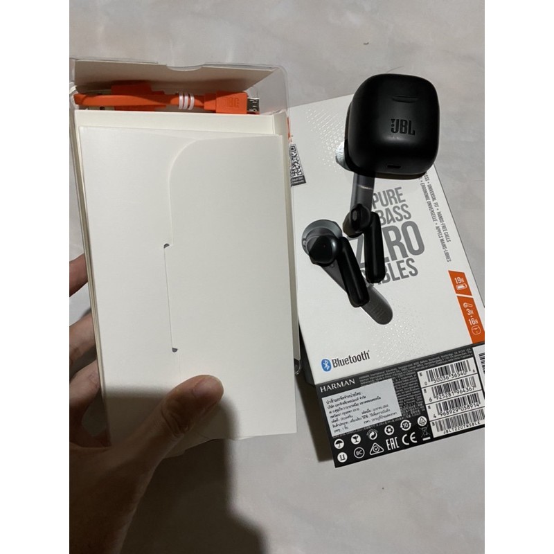 ส่งฟรี‼️(ส่งต่อถูกๆ) หูฟัง JBL Tune 220Tws บลูทูธ ไร้สาย สีดำ ประกันหมดแล้ว