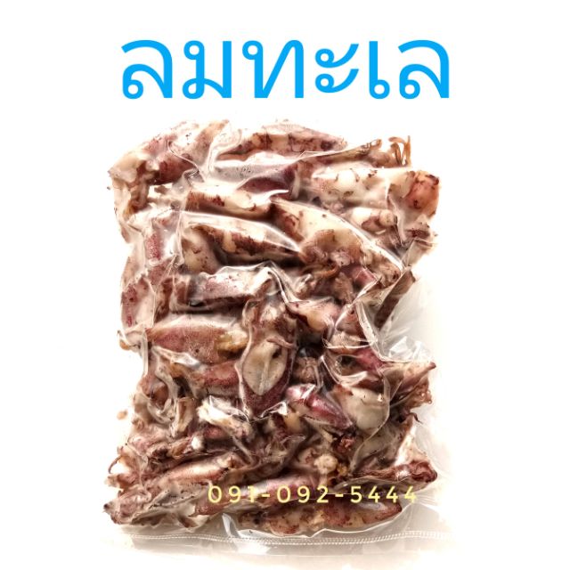 หมึกกะตอยต้ม ตัวใหญ่ มีไข่บางตัว 500 กรัม