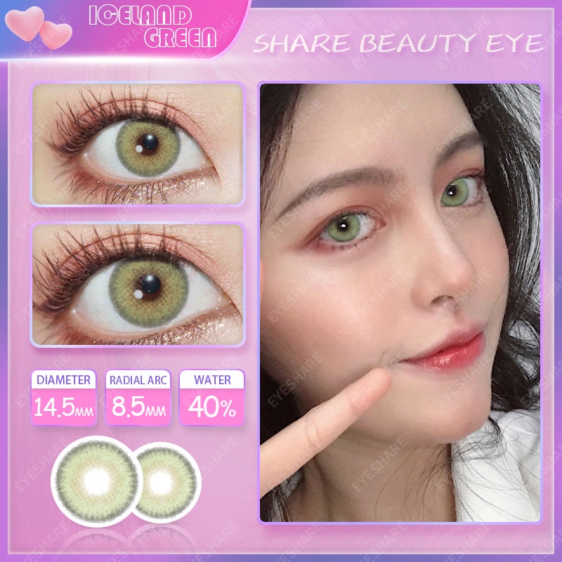 Eyeshare Pcs Himalaya Series Natural Contact Lens Coloured Yearly Use Beautyblooming Th