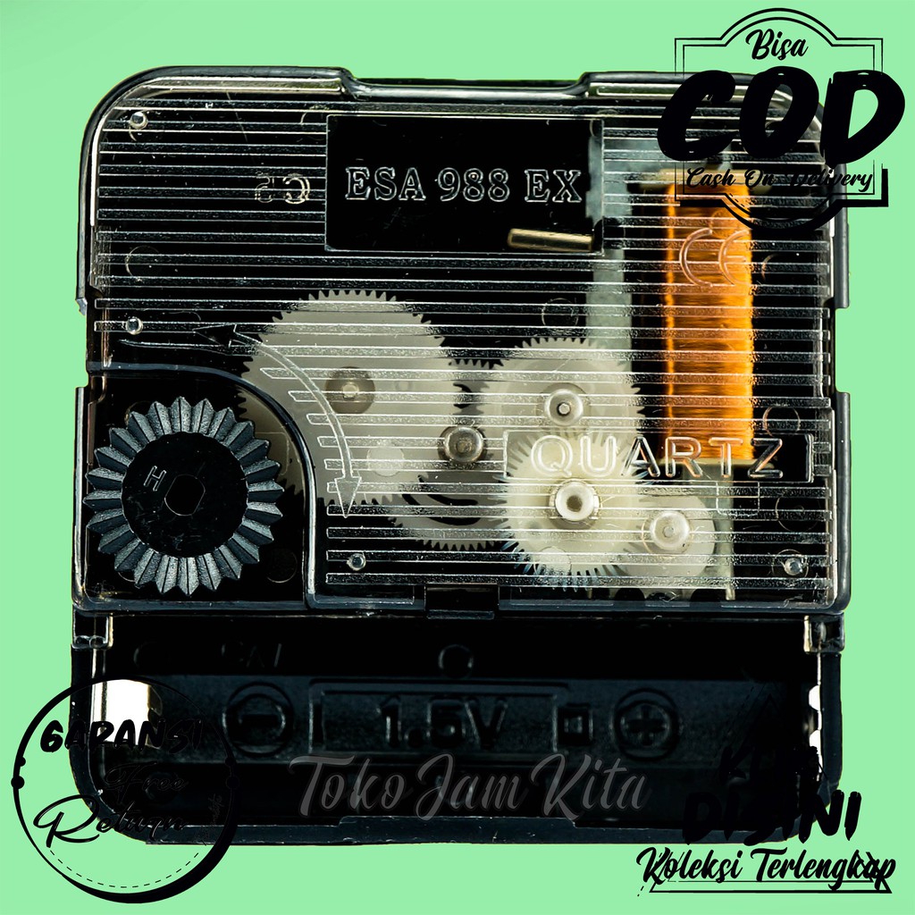 MESIN BAGSU ใน CLUDE WALL CLOCK MACHINE COMPLETE PACKING & GUARANTE ฟรี RETURN ESA 988