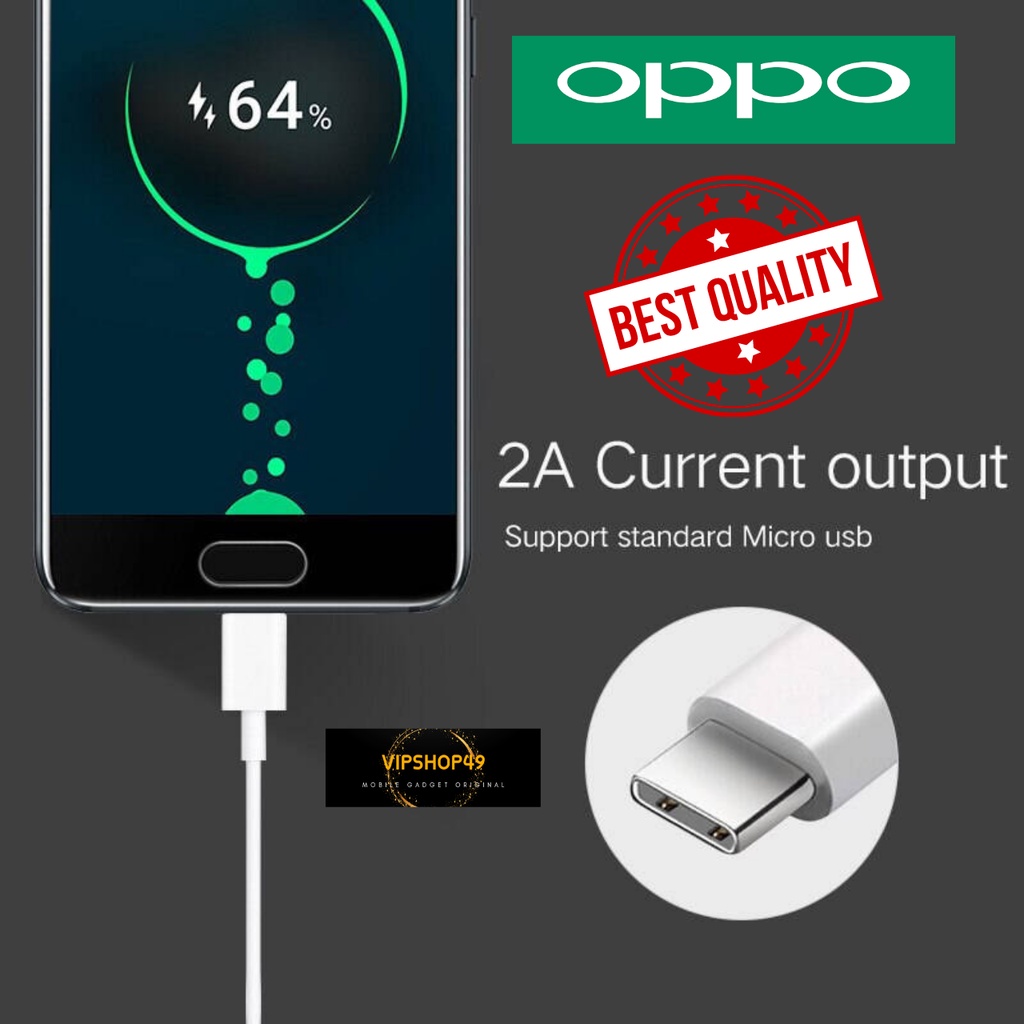 ของแท้ 100 OPPO สายชาร์จ USB TYPE-C 2A ความยาว 1M รุ่น A5A9 ...
