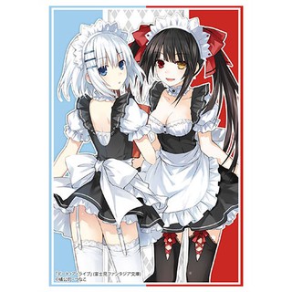 Bushiroad Sleeve Collection HG Vol.1990 Fujimi Fantasia Bunko Date A Live "Origami &amp; Kurumi" - ซองใส่การ์ด, ซองการ์ด