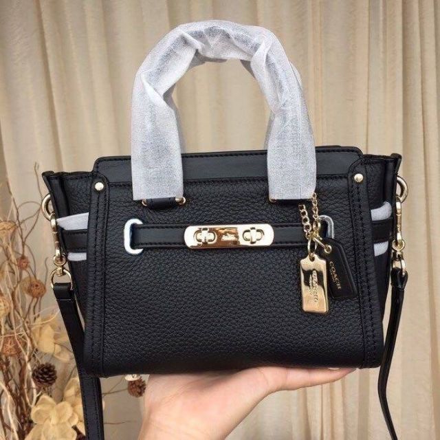 coach swagger 27 black