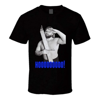 ราคา Bailey Geddes Hacksaw Jim Duggan เสื้อยืดคอกลม แขนสั้น ลายมวยปล้ํา สไตล์เรโทรS-5XL