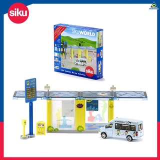 SIKU world Bus Stop  ซิกุโมเดล ชุดรถแวนพร้อมฉาก รหัส SK5509