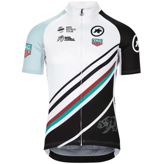 20SS ASSOS AMGEN แข่งจักรยานชุดใส่ปั่นจักยาน MTB จักรยานเสื้อเชิ้ตแขนสั้นเครื่องแต่งกาย Top